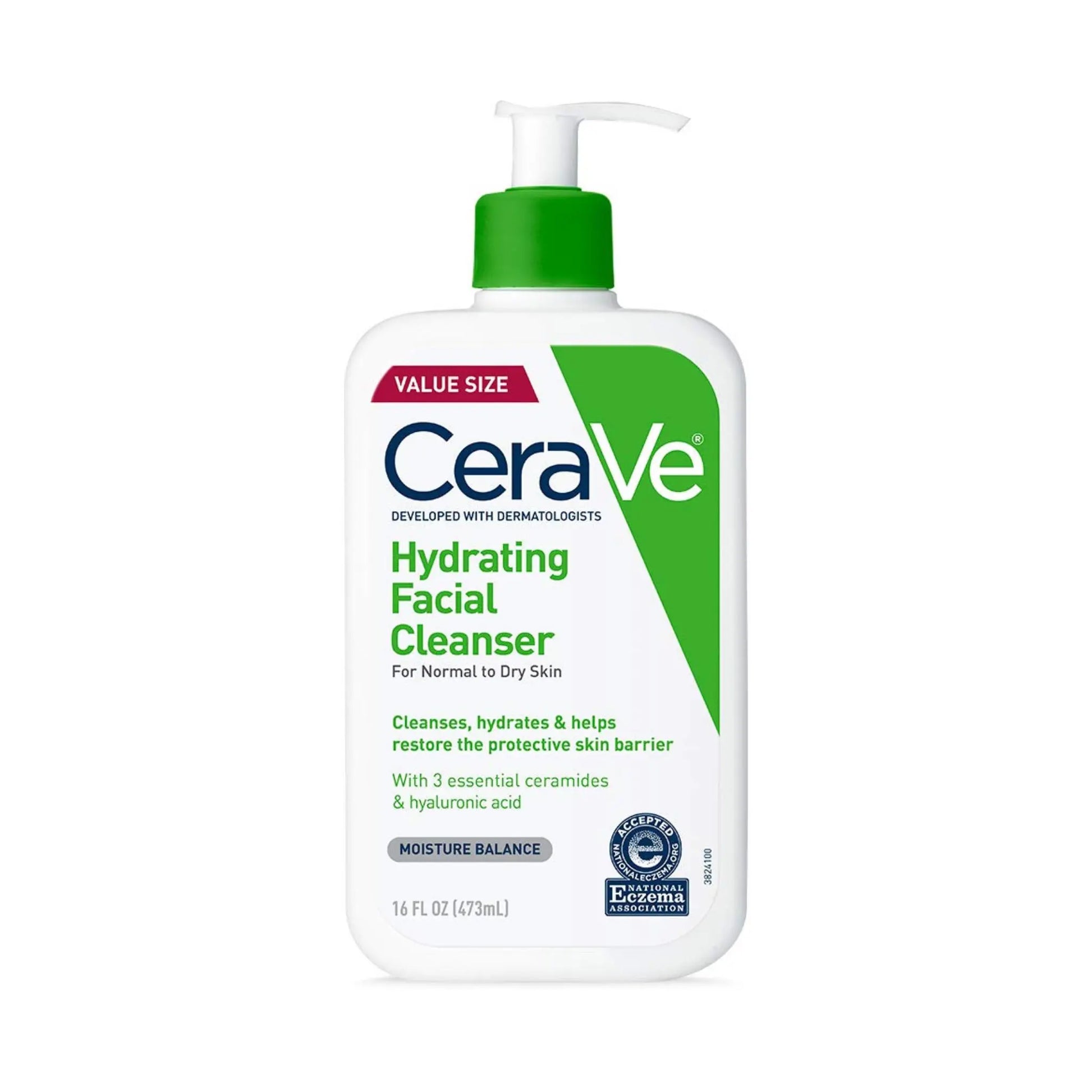 CeraVe Hydrating Facial Cleanser 473ml Value Size Cerave