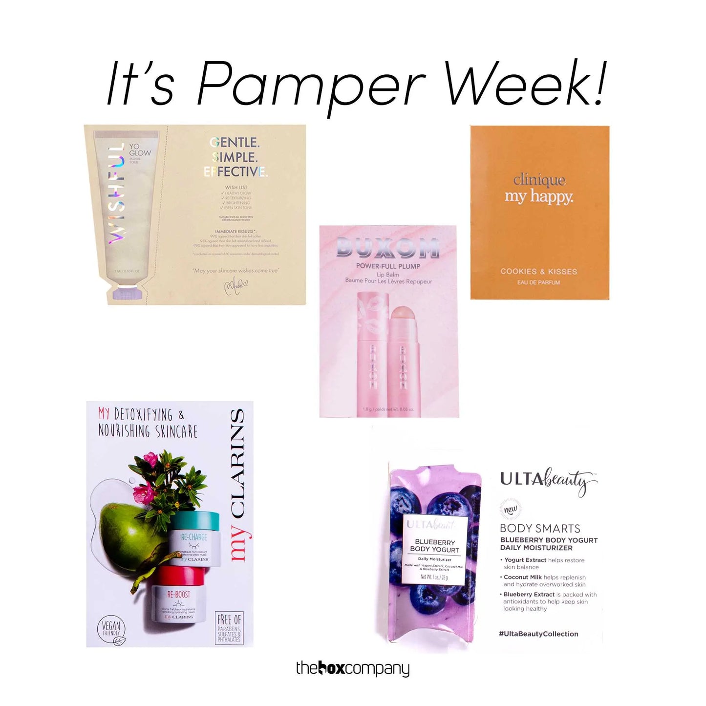 It's Pamper week! The BoxCompany