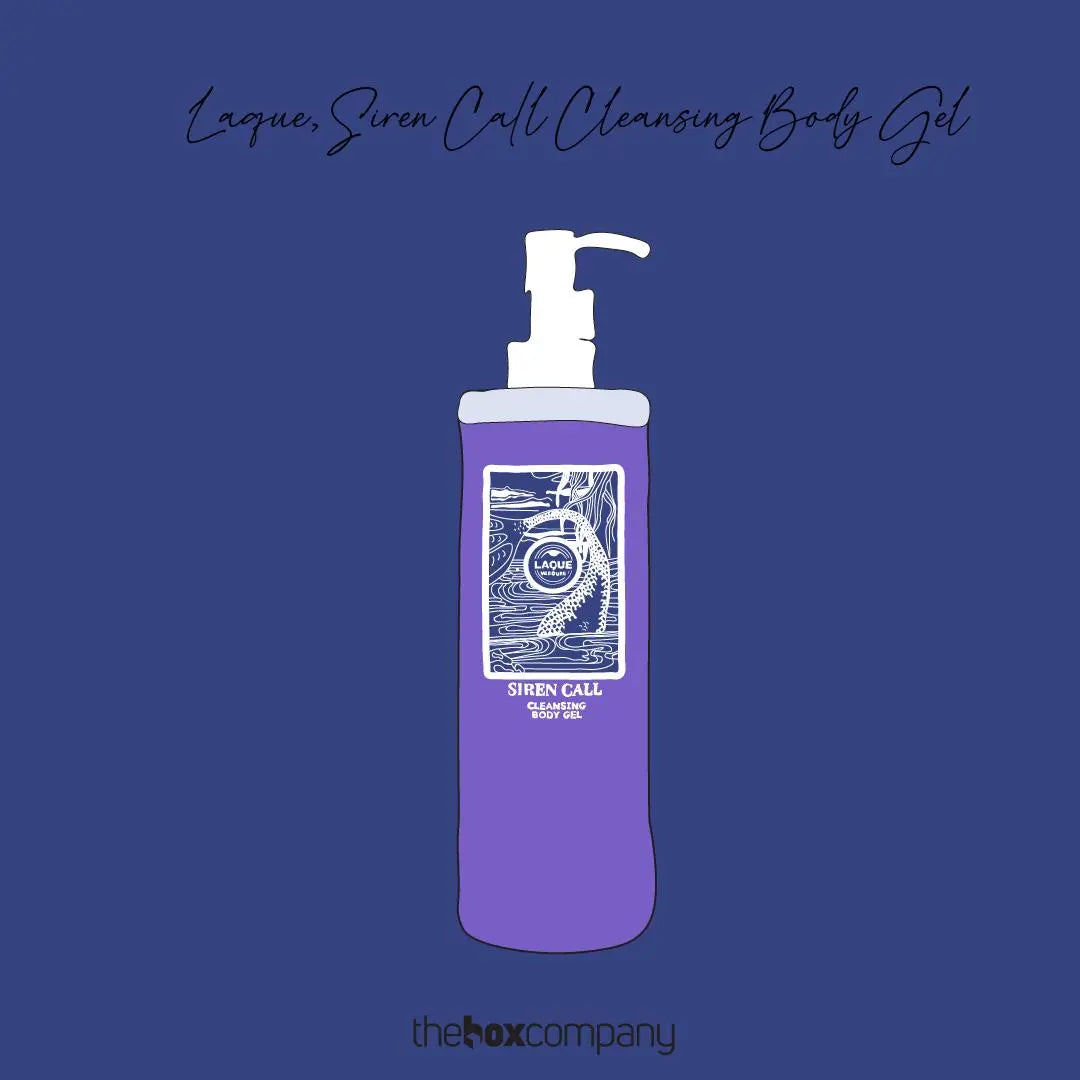 Laque Siren Call Cleansing Body Gel + Chamomile , Honey , & Urea 500ml Laque