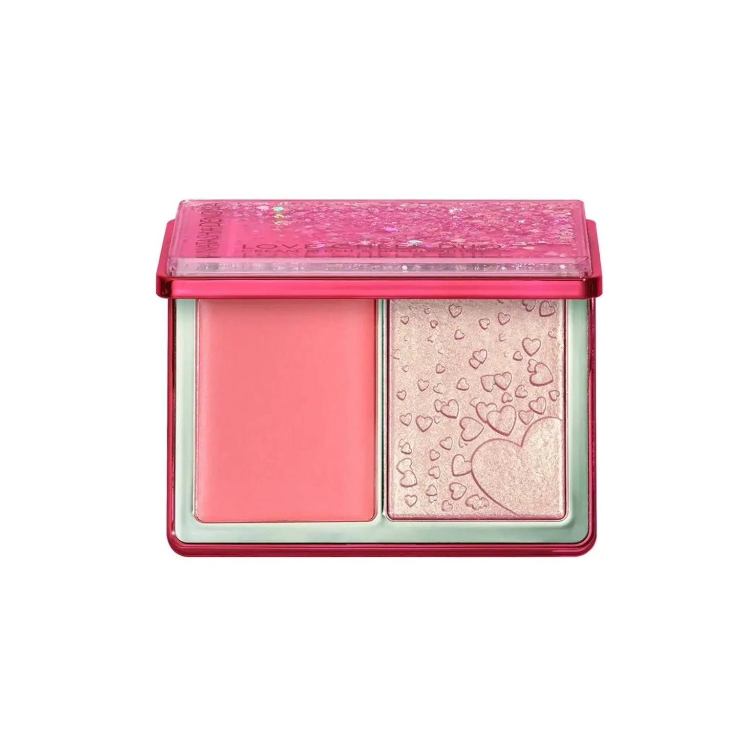 Natasha Denona Love Cheek Duo ( Blush & Highlighter) ( Cream Blush- Pink Coral)8.5gm Natasha denona