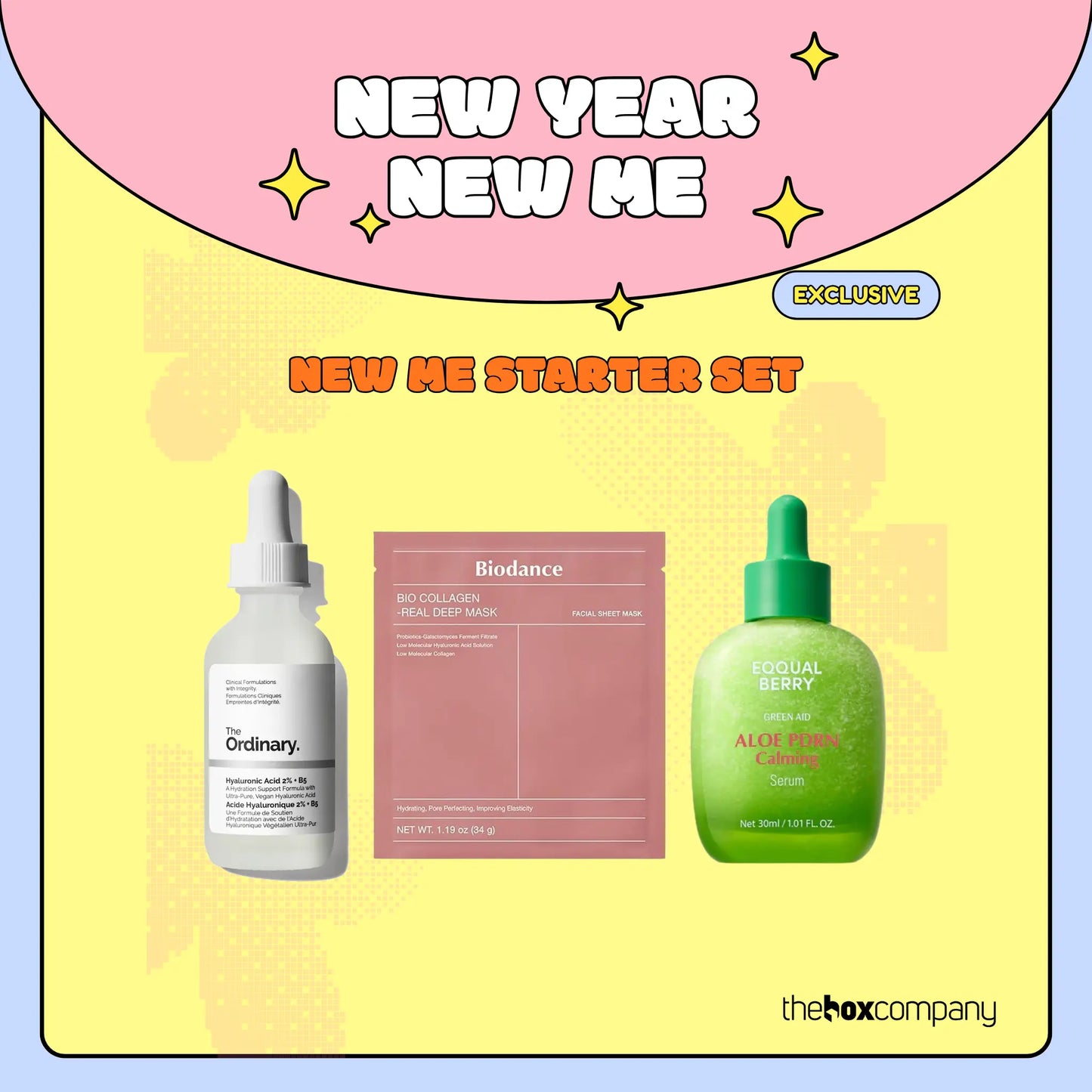 🎁 New Me Starter Set The BoxCompany