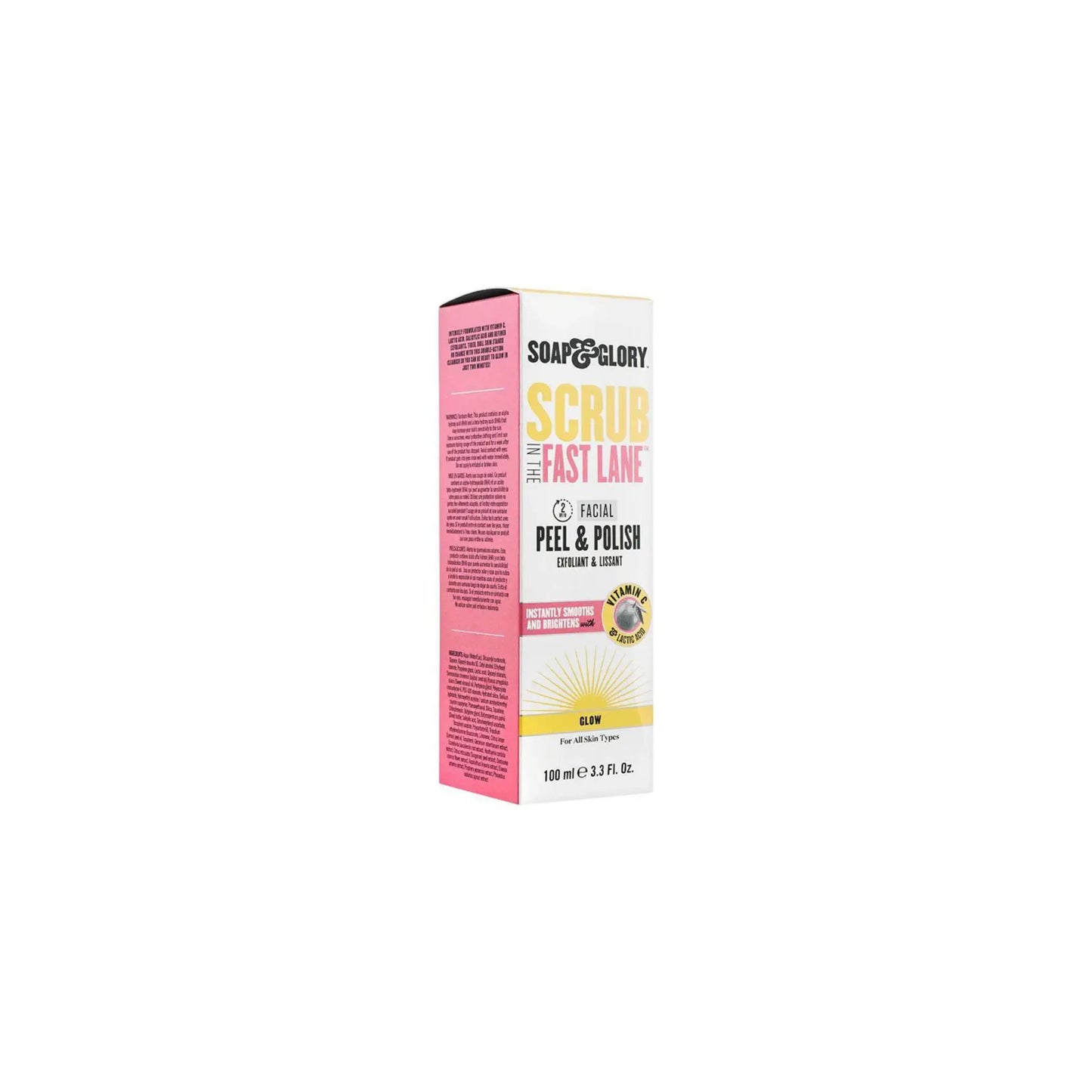 Soap & Glory Scrub In the Fast Lane Peel & Polish Glow 100ML Soap and Glory