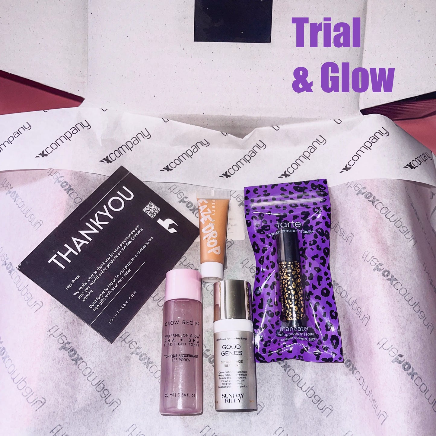 Trial & Glow The BoxCompany