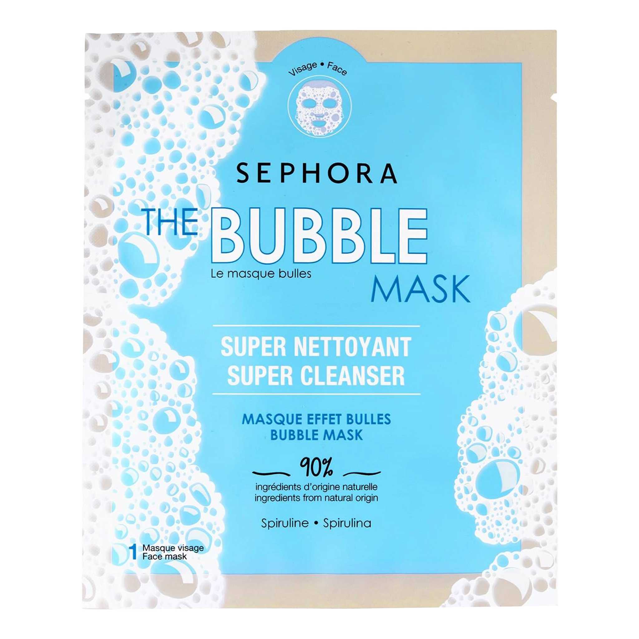 SEPHORA SHEET MASKS: Bubble Vitamins & | Fight Pollution – The BoxCompany