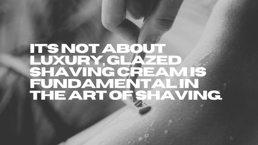 Glazed Shaving Cream
