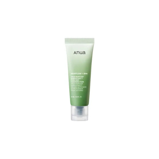 Anua Heartleaf + BHA Pore Deep Cleansing Foam Mini 25ml Anua