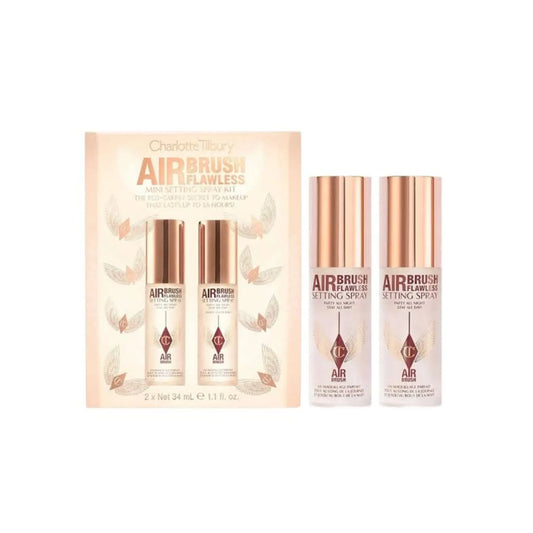 Charlotte Tilbury Air Brush Mini Setting Spray Kit 2*34ML charlotte tilbury