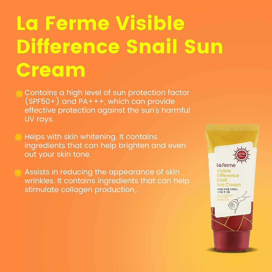 FARMSTAY SNAIL SUNSCREEN Farmstay