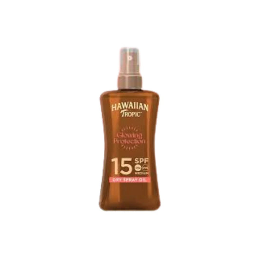 Hawaiian Tropic Glowing Protection Spf 15 Dry Oil Gel 200ML hawaiian