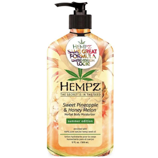 Hempz Herbal Body Moisturizer ( Sweet Pineapple & Honey Melon ) 500 ML HEMPZ