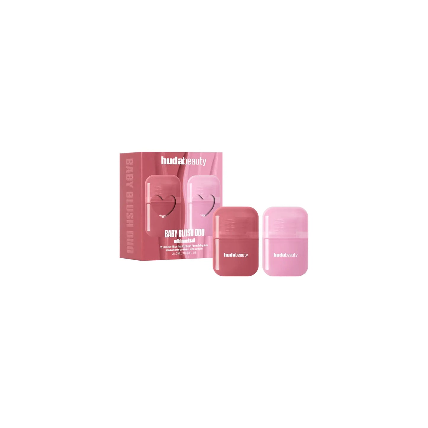 Huda Beauty Baby Blush Duo ( Mild Mocktail ) Huda Beauty