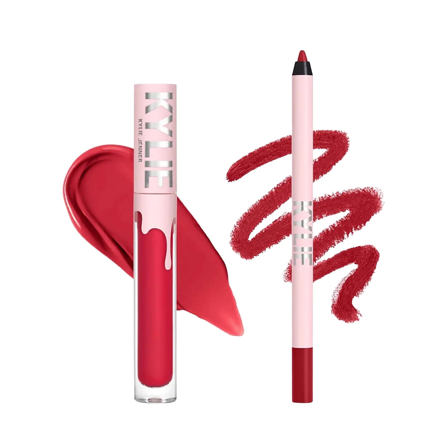 Kylie Matte Liquid LipStick & Lip Liner ( 402 Mary Jok Matte ) Kylie Cosmetics