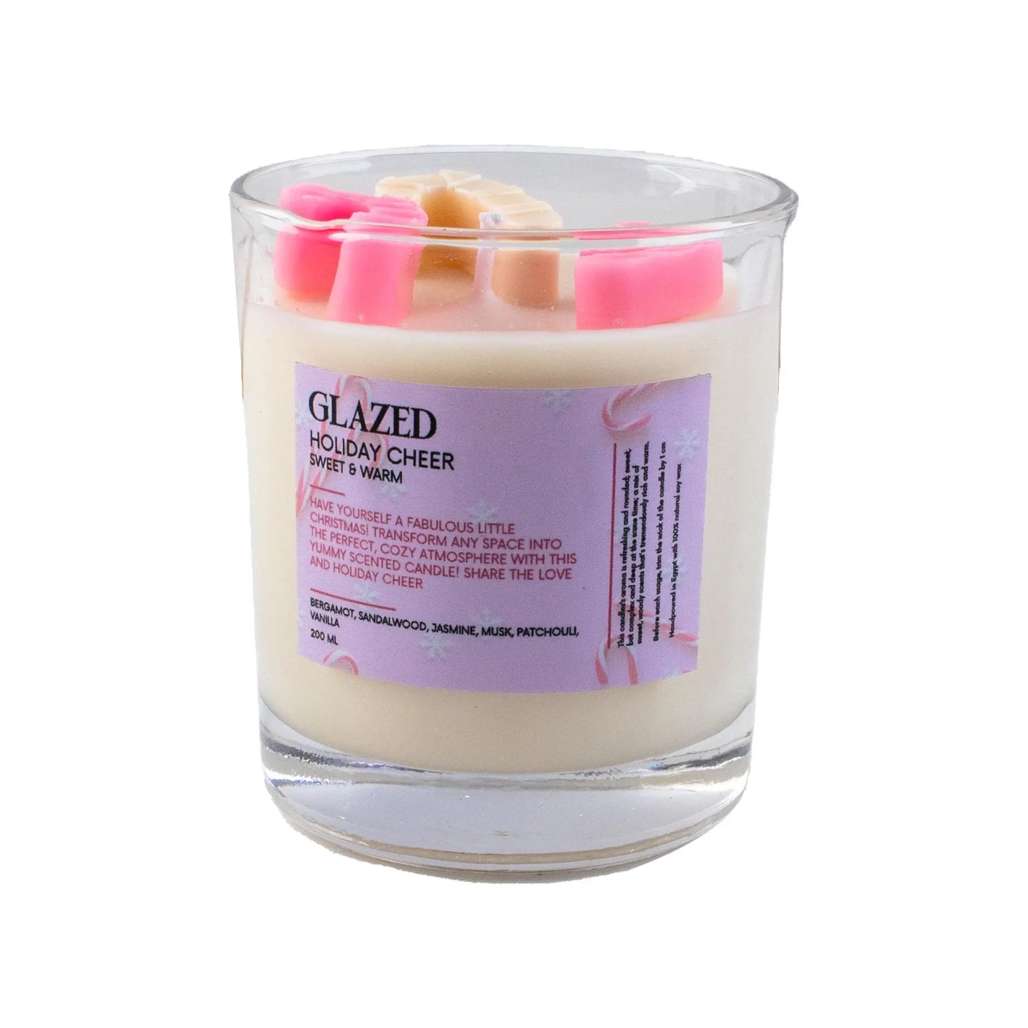 LIMITED EDITION GLAZED CHRISTMAS CANDLE Glazed