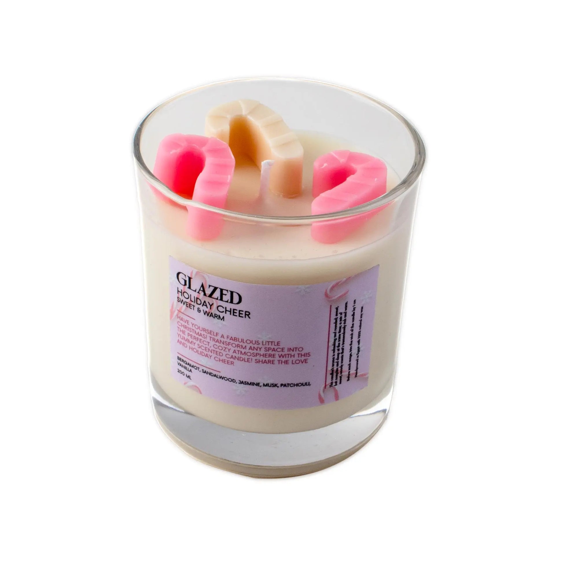 LIMITED EDITION GLAZED CHRISTMAS CANDLE Glazed