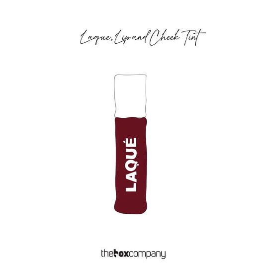 Laque Its All Natural Hydrating Hot Red Lip & Cheek Tint With Glycerin Laque