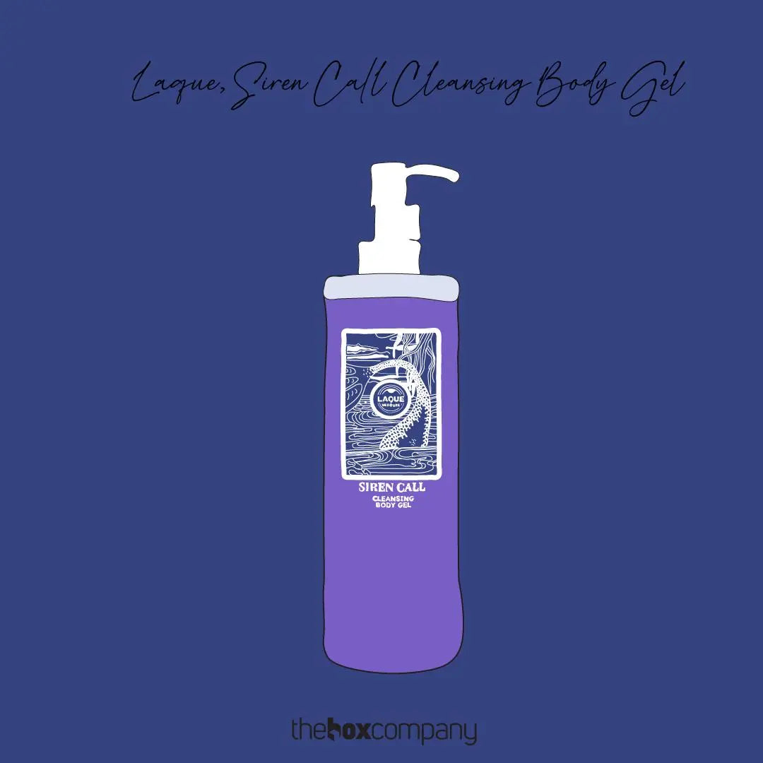 Laque Siren Call Cleansing Body Gel + Chamomile , Honey , & Urea  500ml Laque