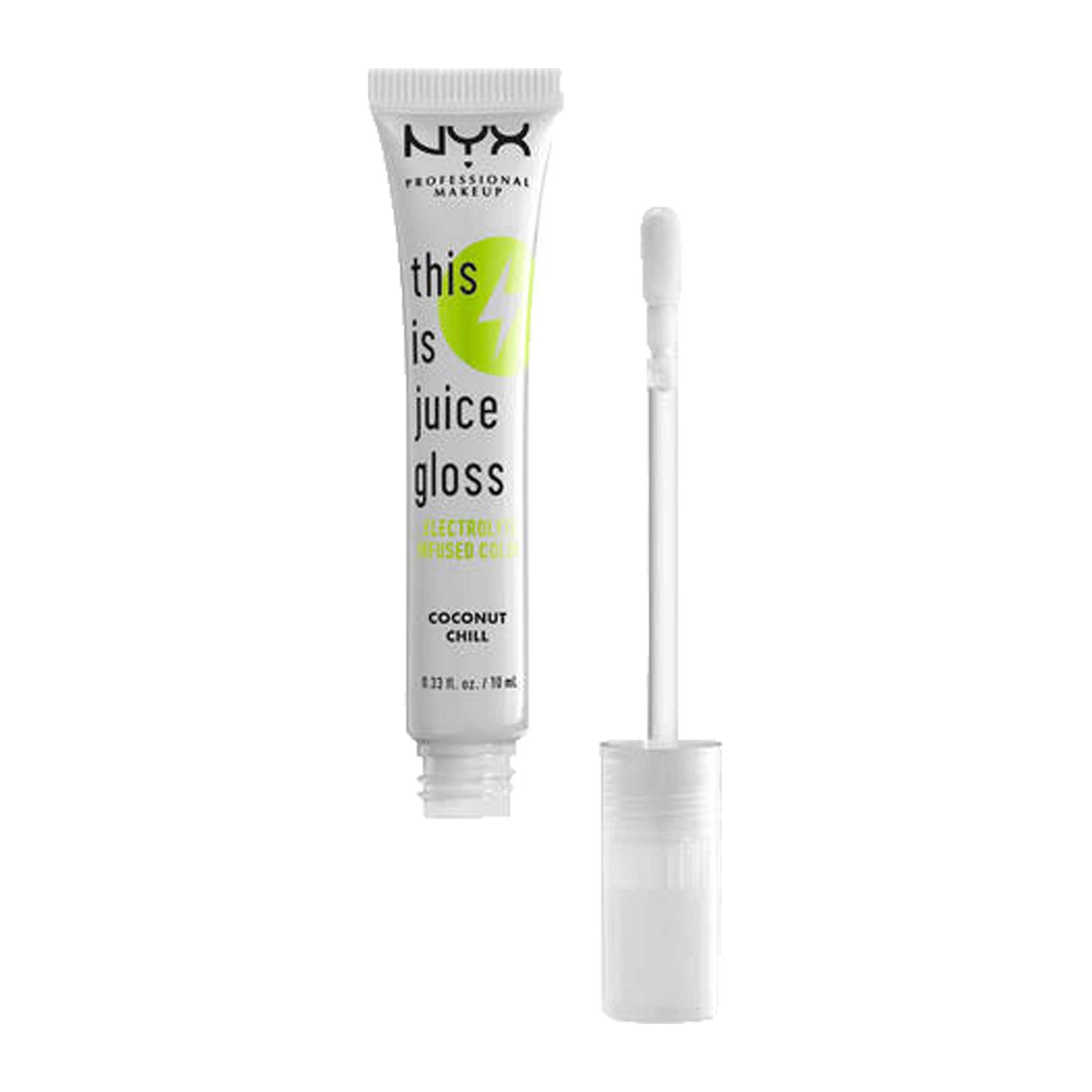 NYX This Is Juice Gloss Electrolyte Infused Color (Coconut Hill) 10ml NYX