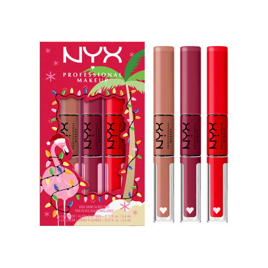 Nyx High Shine Gloss Trio H23SL01 ( Shine Loud Holiday Gift Set ) NYX