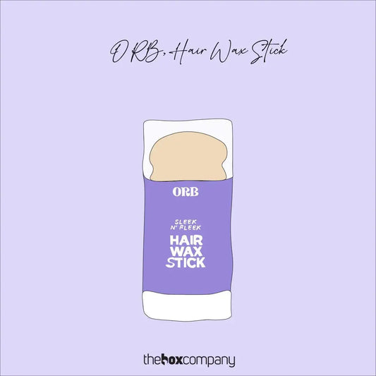 ORB Hair Wax Stick ( Sleek N Fleek Red ) 30 ML ORB