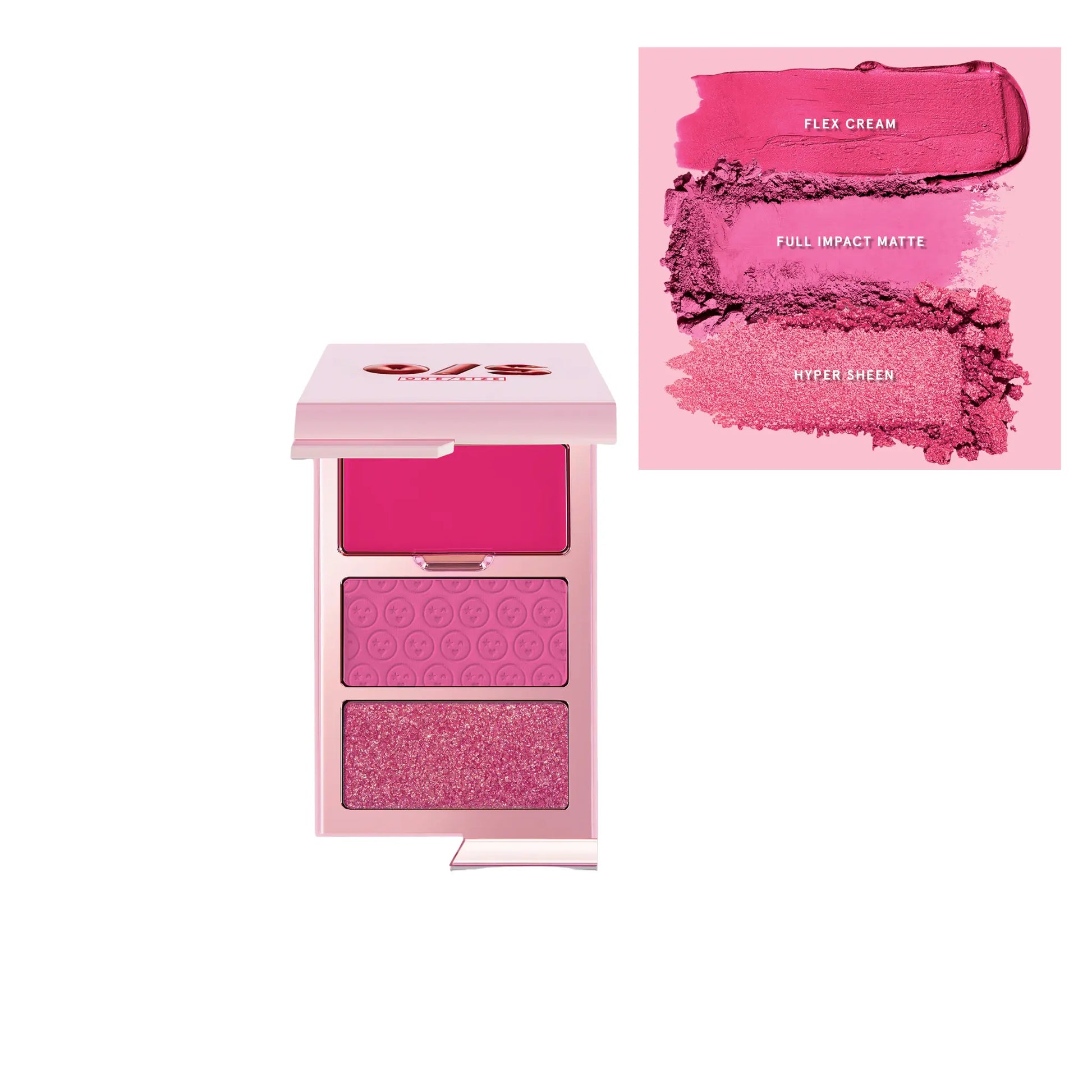 One / Size Cheek Clapper 3D Blush Trio ( Gworly Pop ) One Size