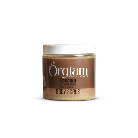 Orglam coconut body scrub 500ML Orglam