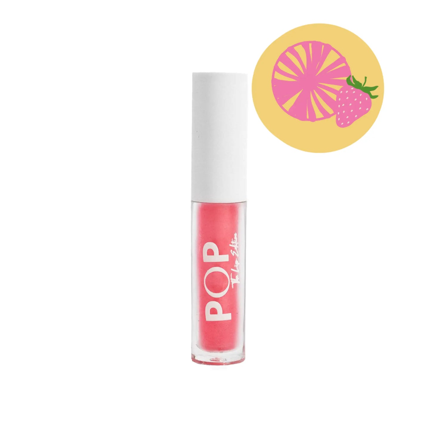 POP Blush-Mint Lip Jelly-Plumping Exclusive (Strawberry Mint) POP Beauty