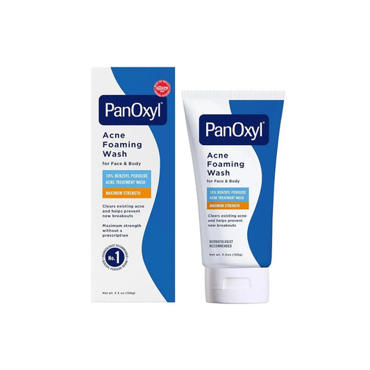 Panoxyl Acne Foaming Face and Body Wash 156gm Panoxyl