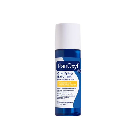 Panoxyl Clarifying Exfoliant For Acne Prone Skin , 2% Salicylic Acid (118 ml) Panoxyl