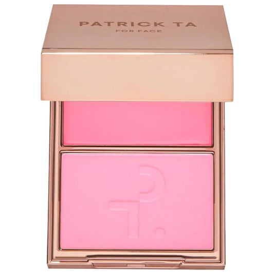 Patrick TA Double Take Creme & Powder Blush 4g ( She’s A Doll ) Patrick Ta