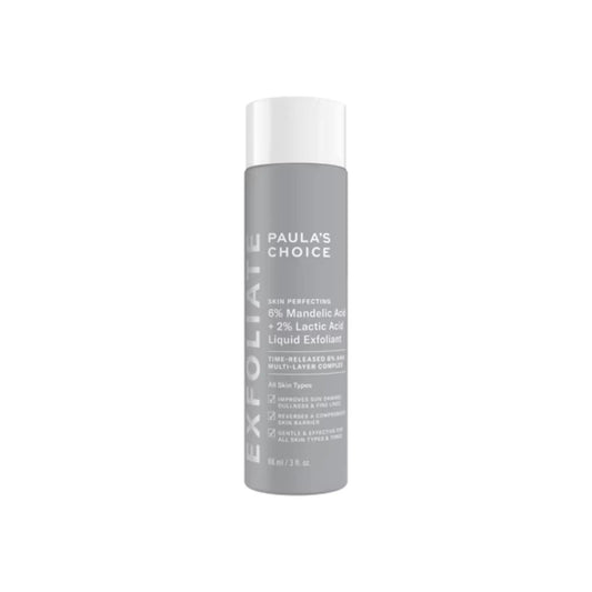 Paula's Choice 6% Mandelic Acid +2% Lactic Acid Liquid Exfoliant 88ML Paula's Choice