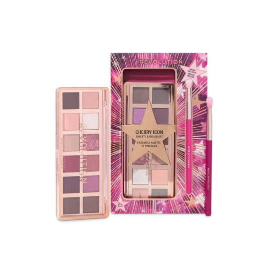 Revolution Cherry Icon Palette & Blush Set Make Up Revolution