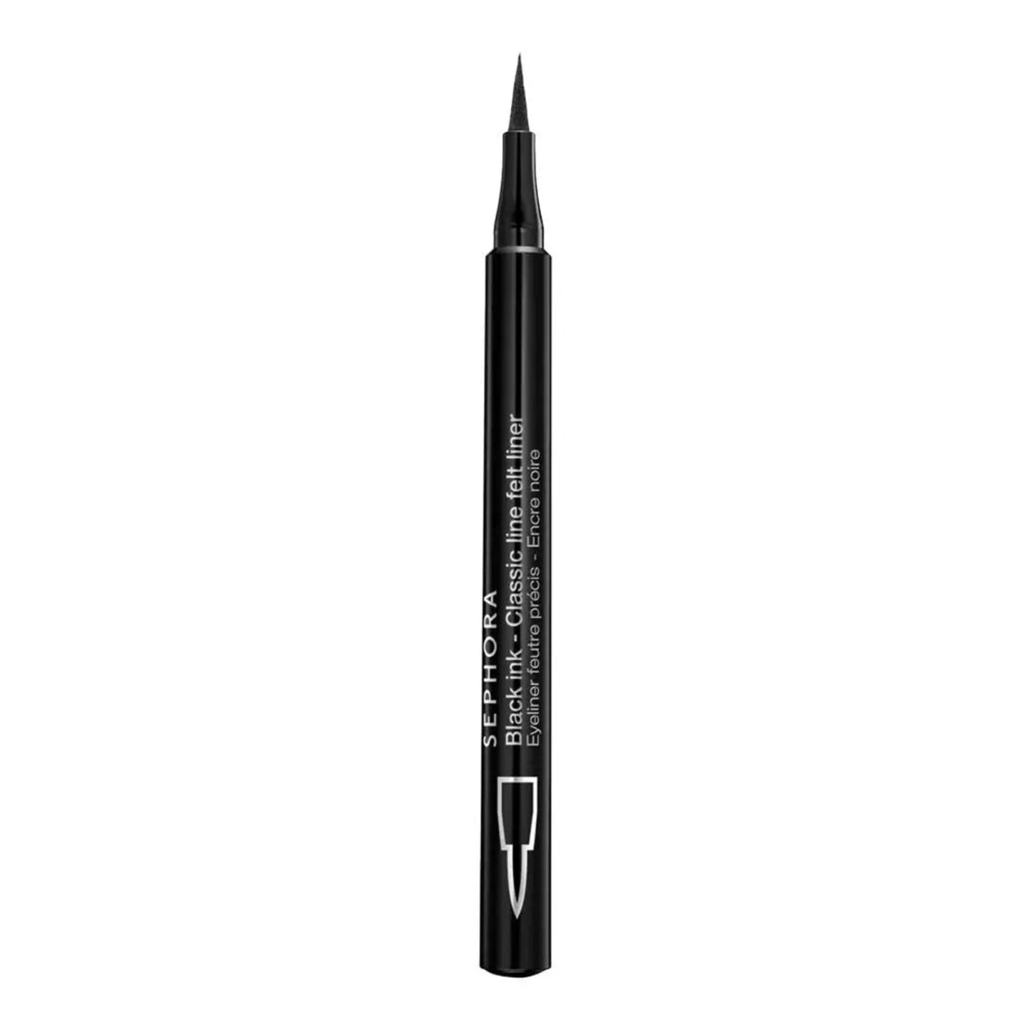 Sephora Black Ink Classic  Line Felt Linear 1.2 ML Sephora