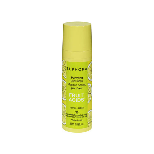 Sephora Purifying Peel Mask Fruit Acids ( Lemon - Citron ) 30ML Sephora