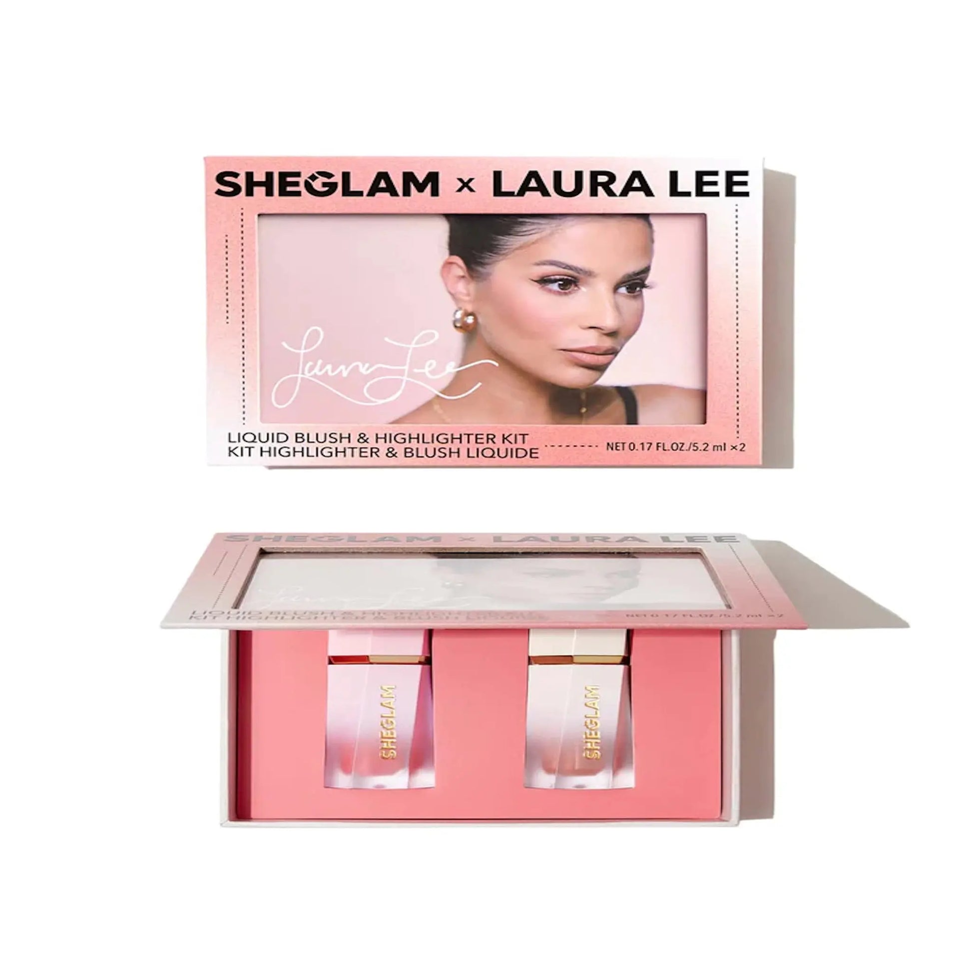 Sheglam X Laura Lee ( Liquid Blush & Highlighter Kit ) Sheglam