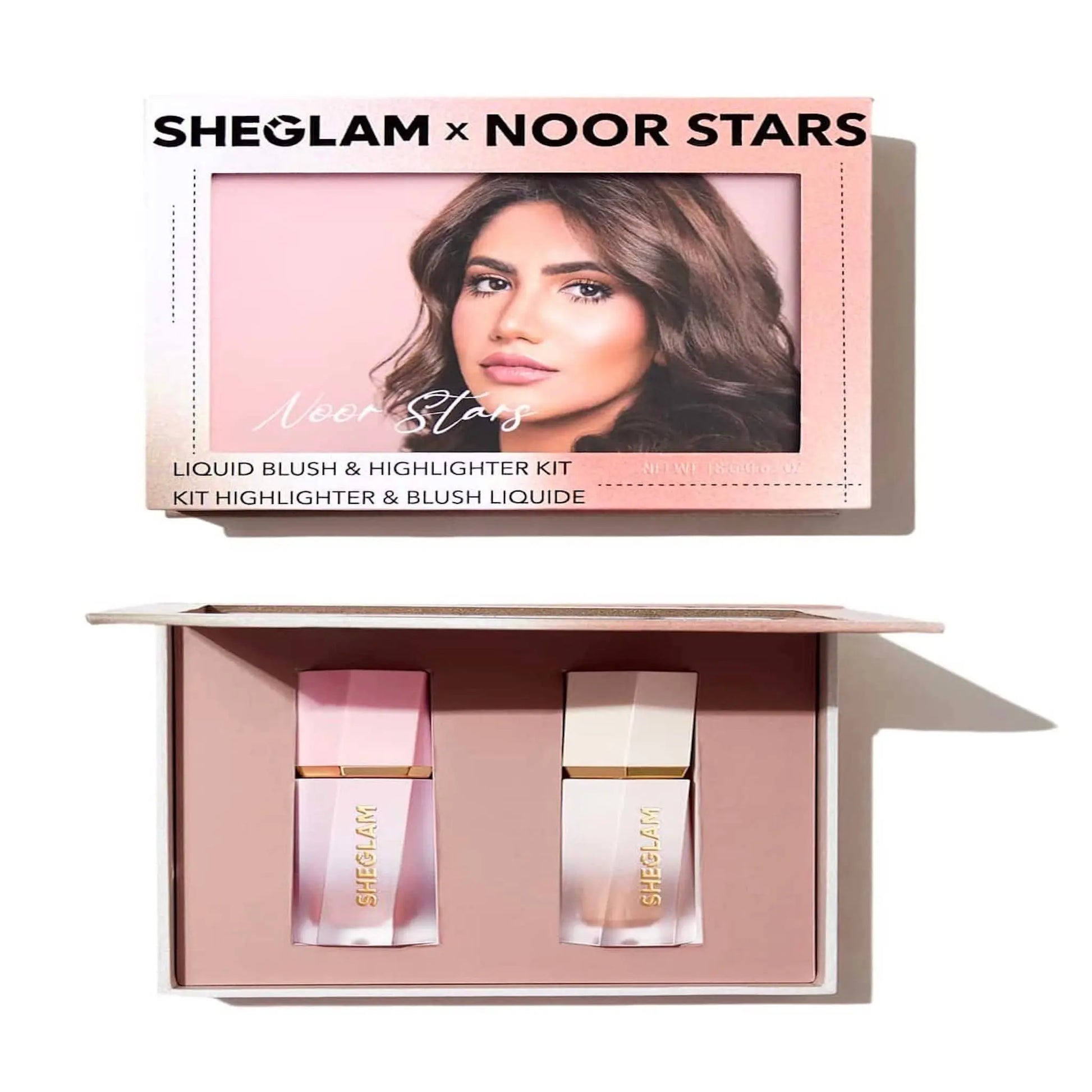 Sheglam X Noor Star ( Liquid Blush & Highlighter Kit ) Sheglam