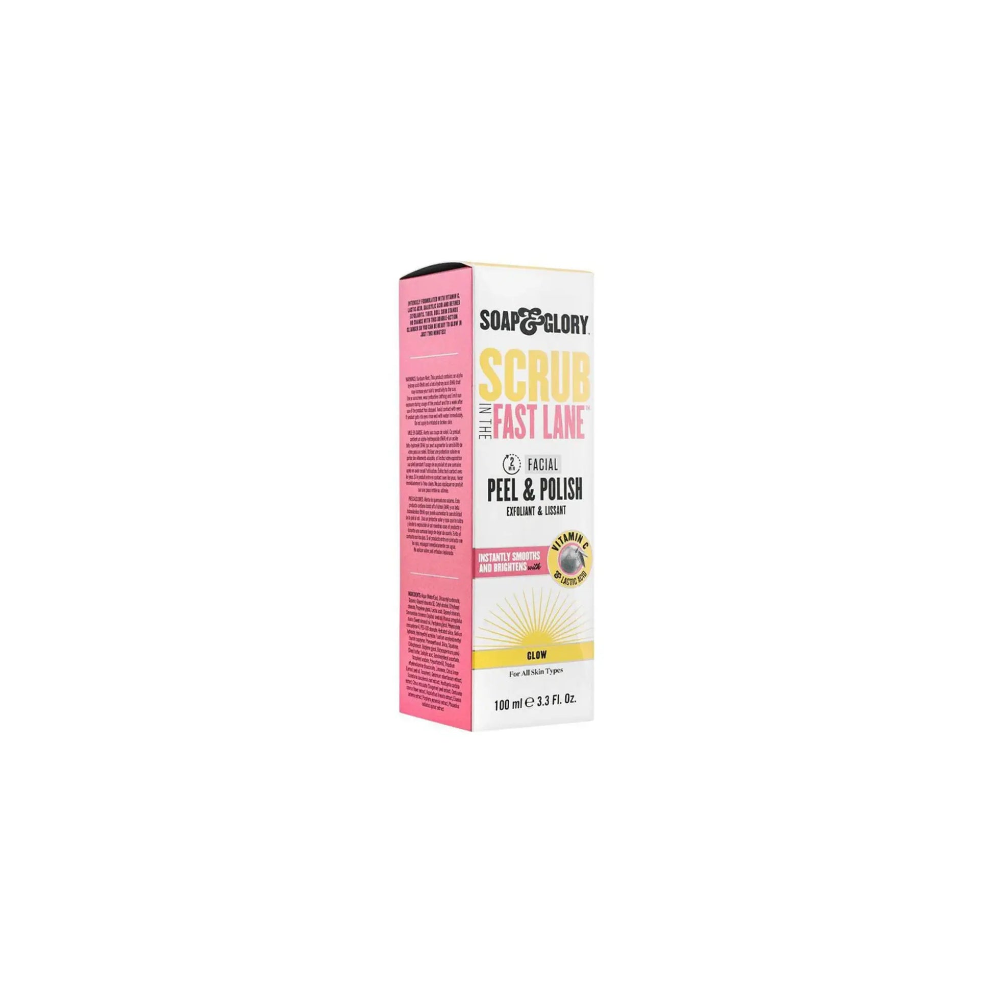 Soap & Glory Scrub In the Fast Lane Peel & Polish Glow 100ML Soap and Glory