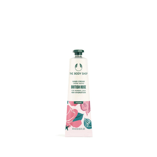 The Body Shop Hand Cream British Rose 30ML The Body Shop
