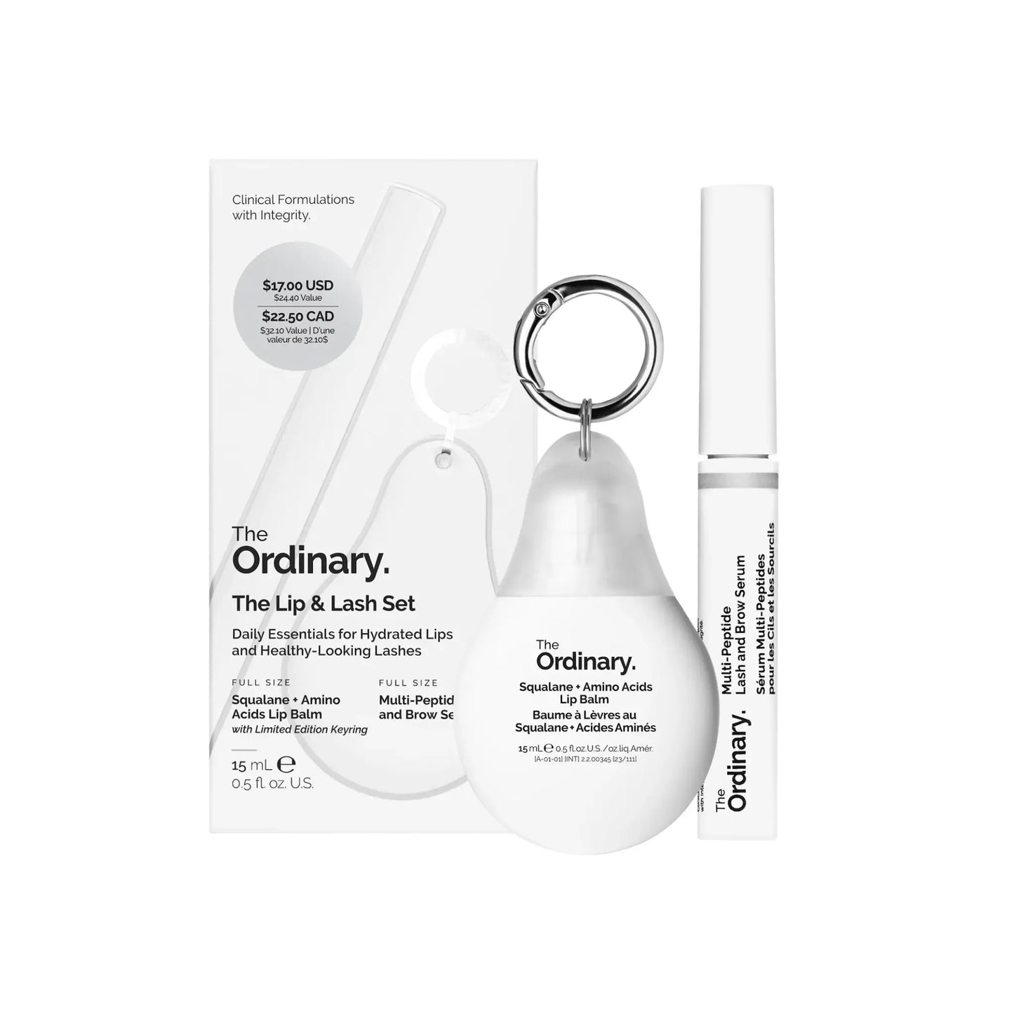 The Ordinary Lip And Lash Set The Ordinary