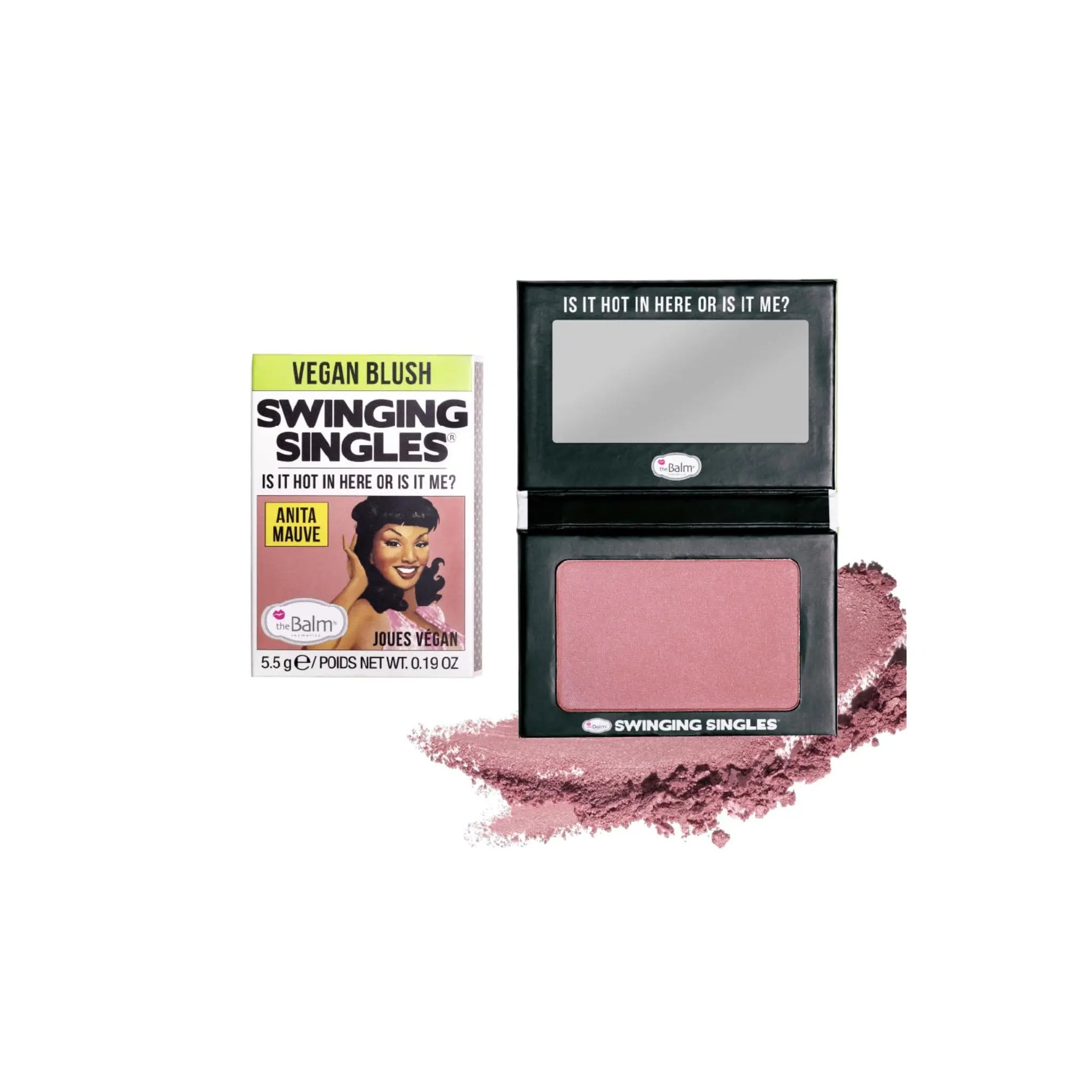 Vegan Blush Swinging Singles ( Anita Mauve ) the balm