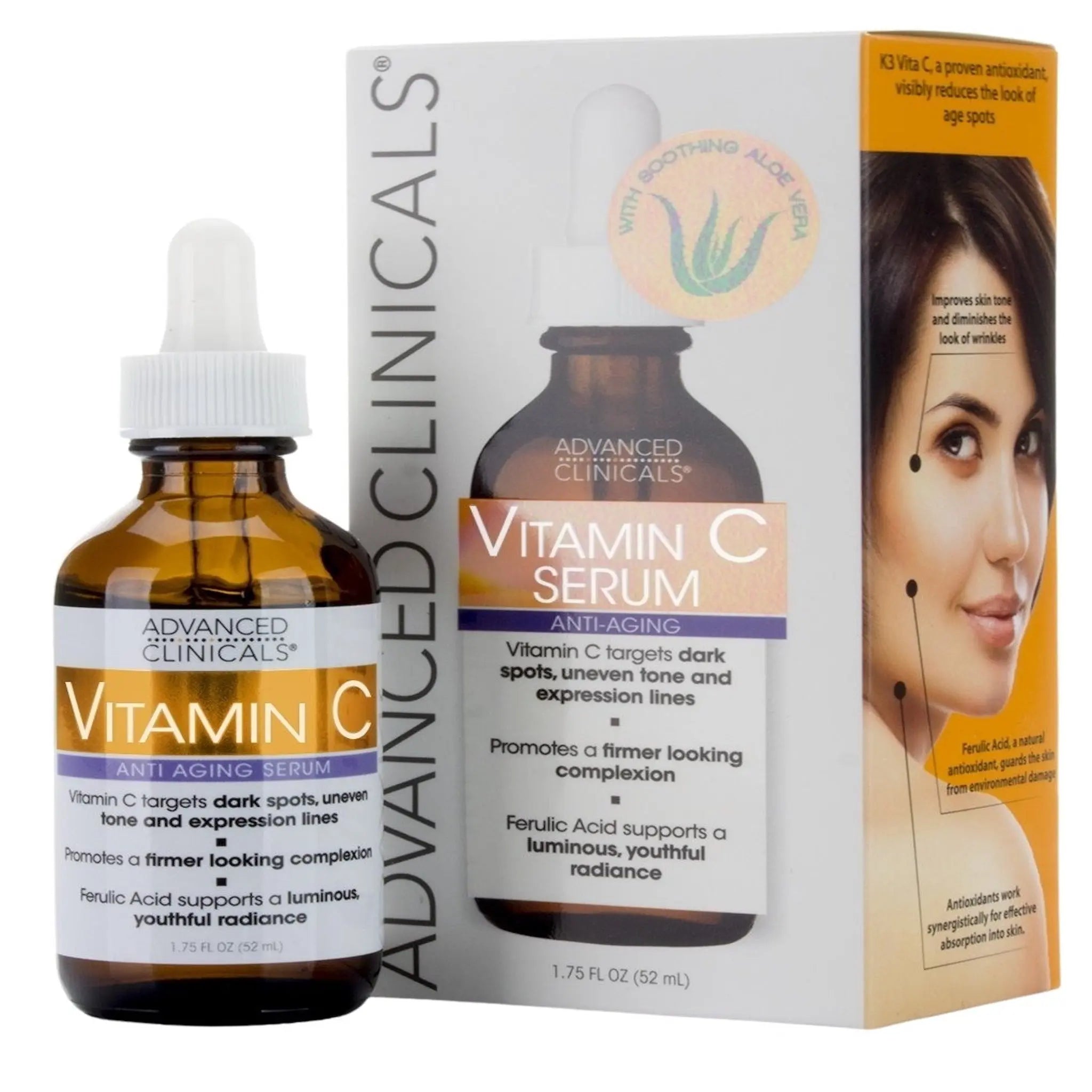 Advanced Clinicals Vitamin C Serum Brighten & Revive – The BoxCompany