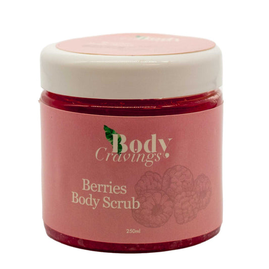 Body Cravings Berries  Body Scrub 250ml Body Craving