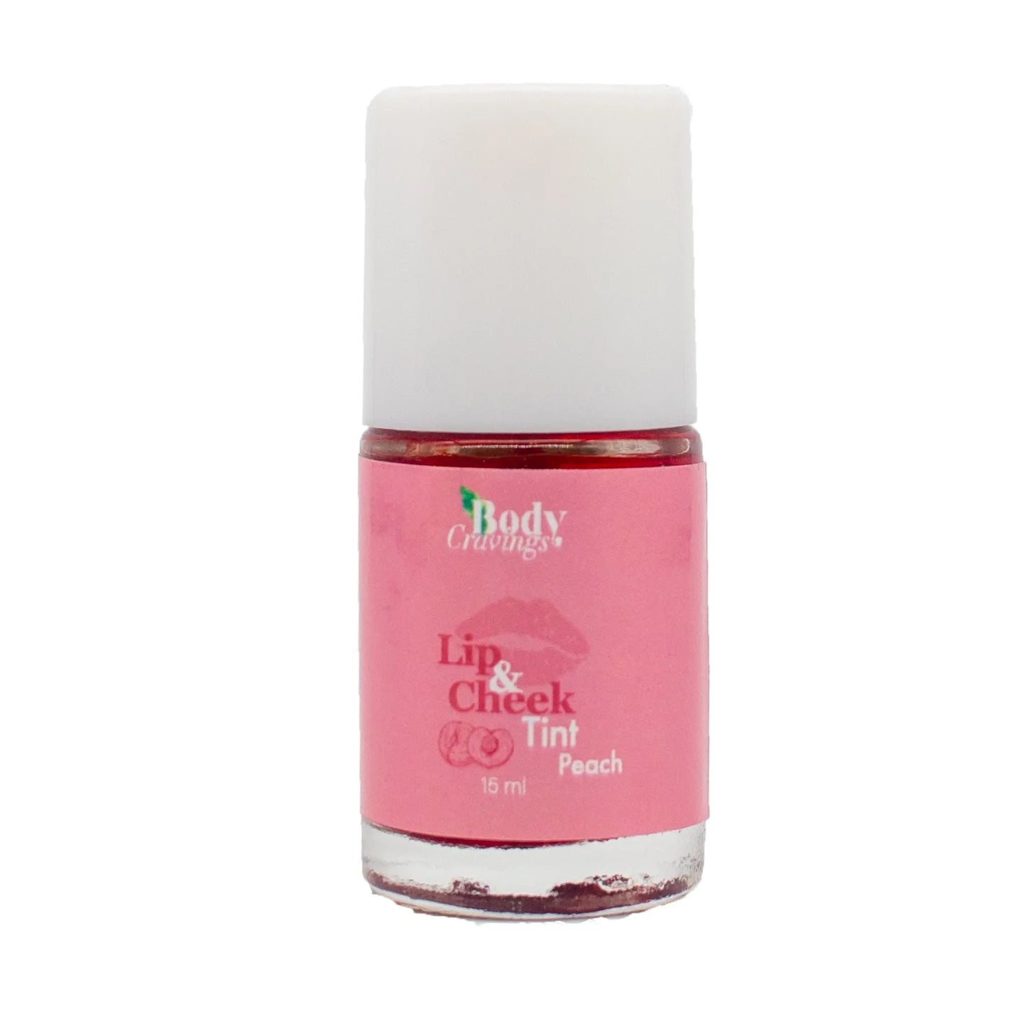 Peach Lip & Cheeks Tint Brush 15 ML Body Craving