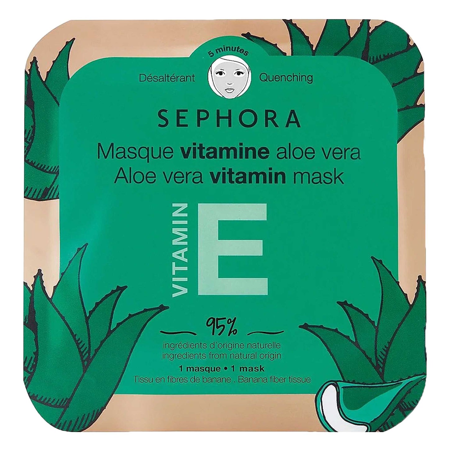 SEPHORA SHEET MASKS ( Aloe Vera Vitamin Mask  ) Sephora