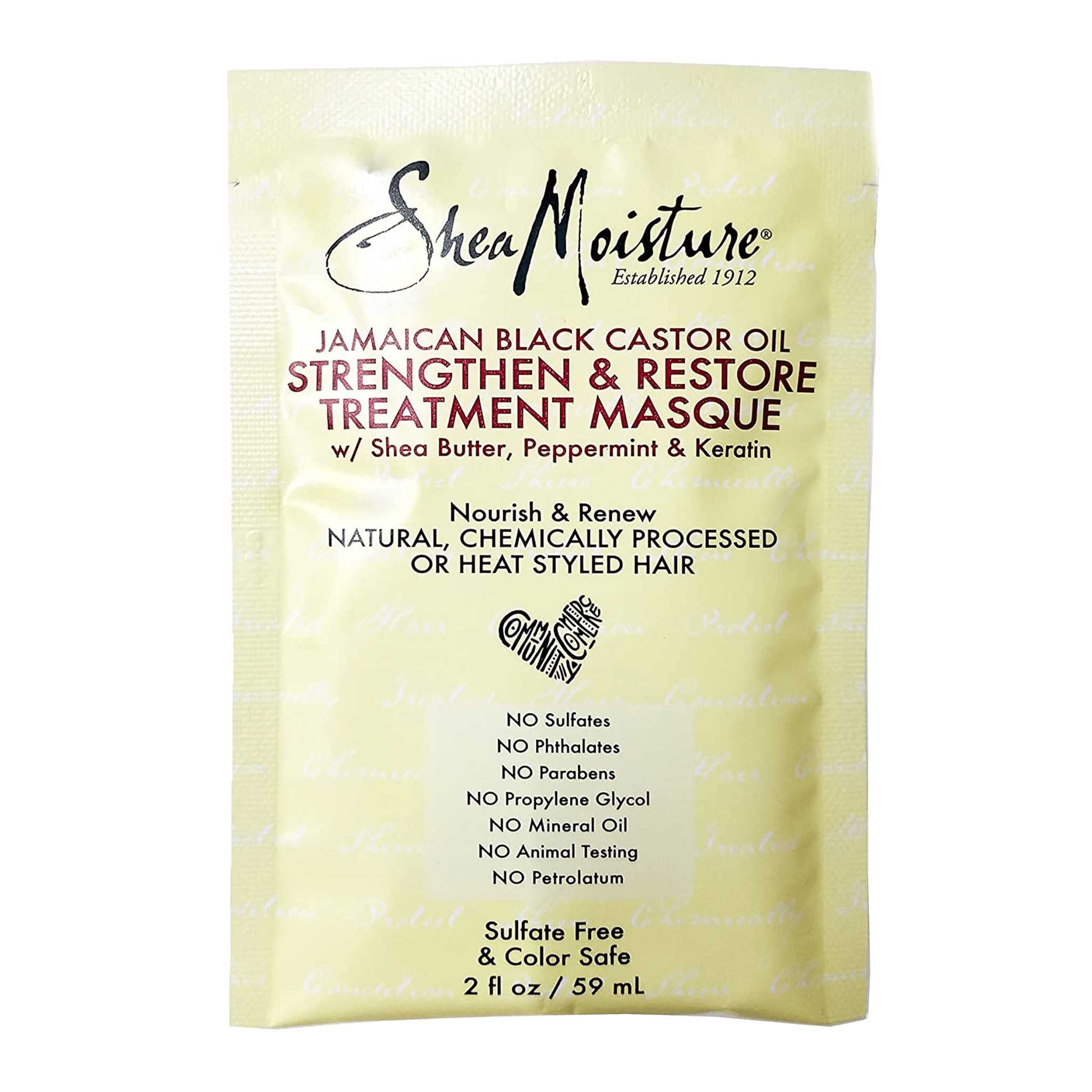 SHEAMOISTURE HAIR MASK ( Strengthen & Restore )  59 ML SheaMoisture