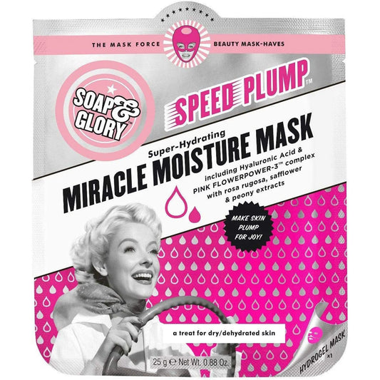 Soap & Glory  Speed Plump Miracle Moisture Sheet Mask Soap and Glory