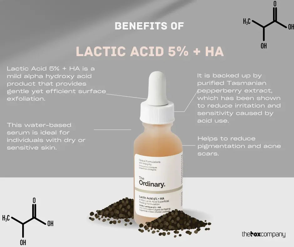 THE ORDINARY LACTIC ACID 5% + HA The Ordinary