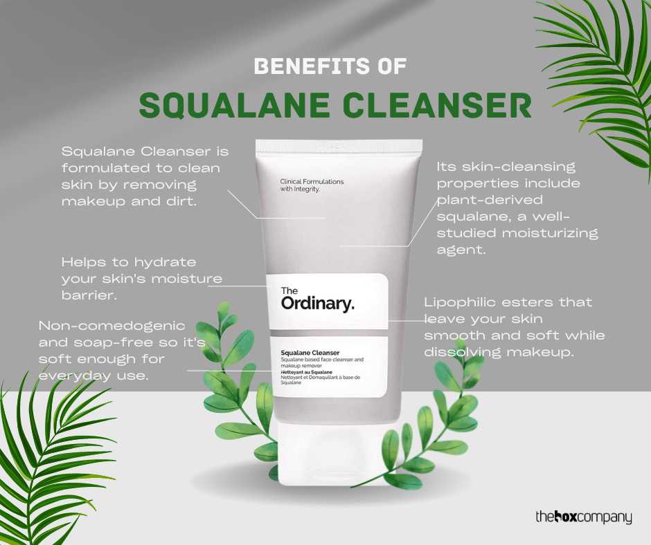 THE ORDINARY SQUALANE CLEANSER 50ML The Ordinary